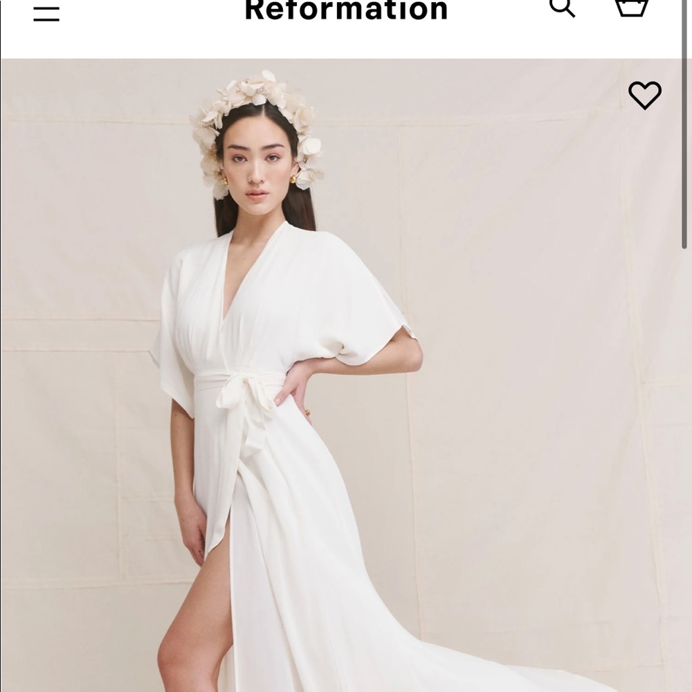 Reformation Winslow Dress. Never worn. Tag on. Size Large.